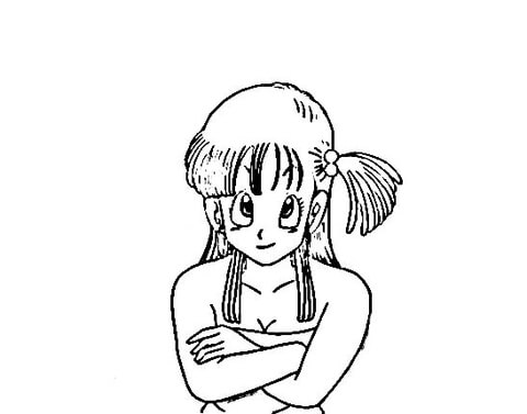 Bulma  Coloring Page